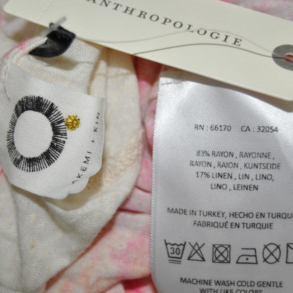 New Anthropologie AKEMI+KIN Caicos Tank Top NWT - Picture 7 of 8